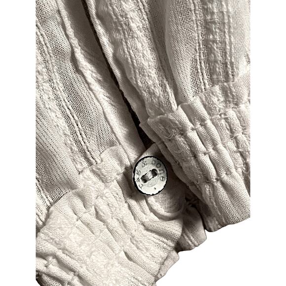 Rag & Bone Drew Off the Shoulder White Top size XSmall - Picture 9 of 12